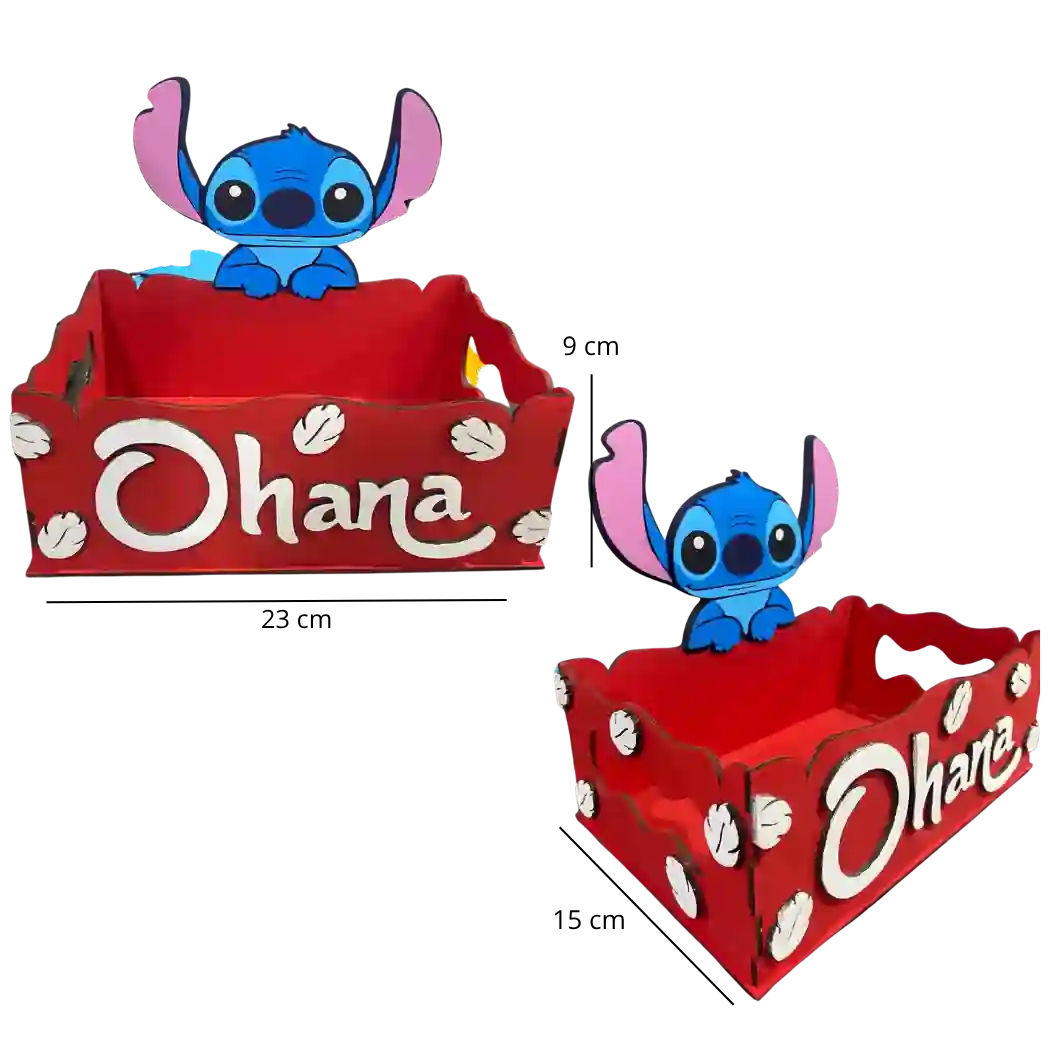Caja desayunadora Lilo & Stitch