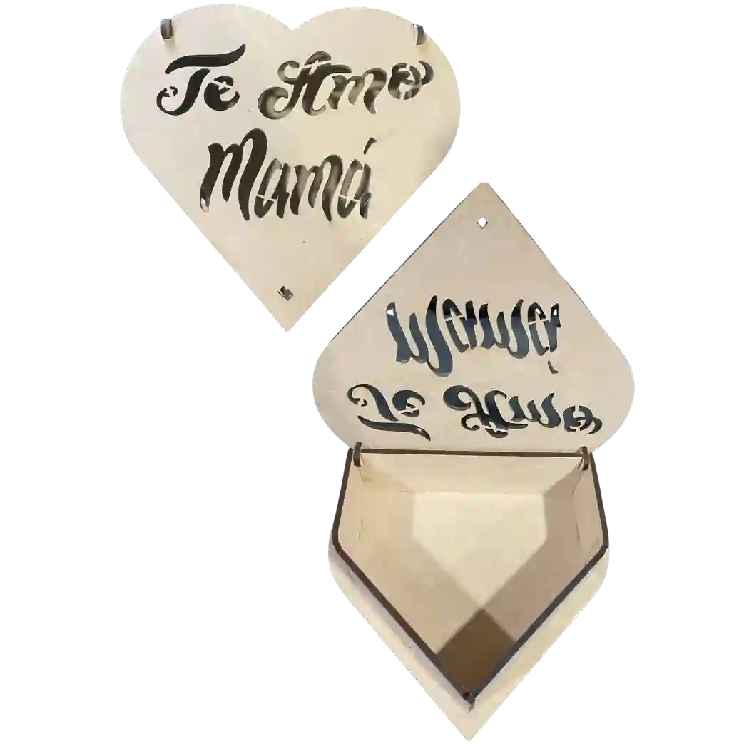 Caja dulcera corazón