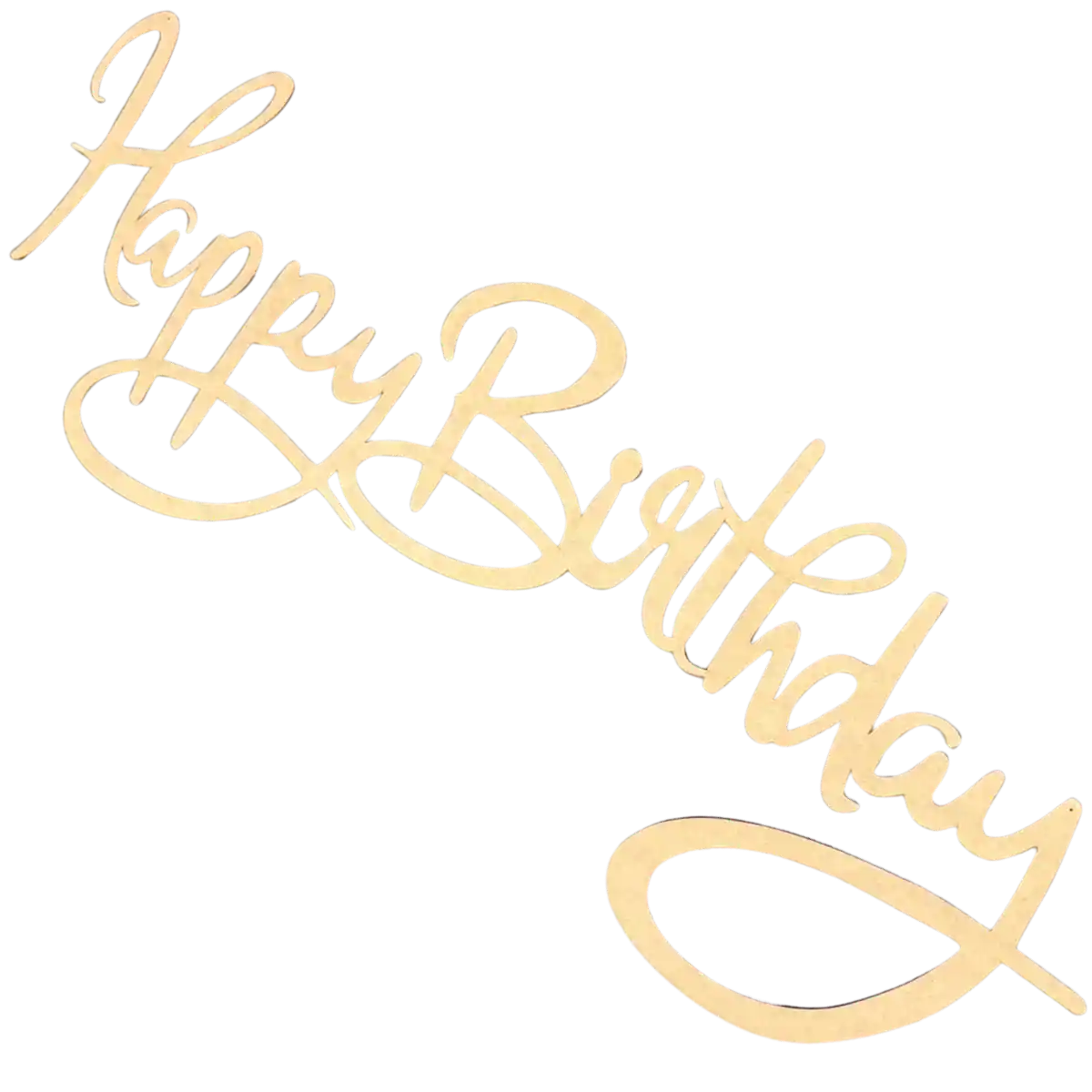 Letrero Happy Birthday grande